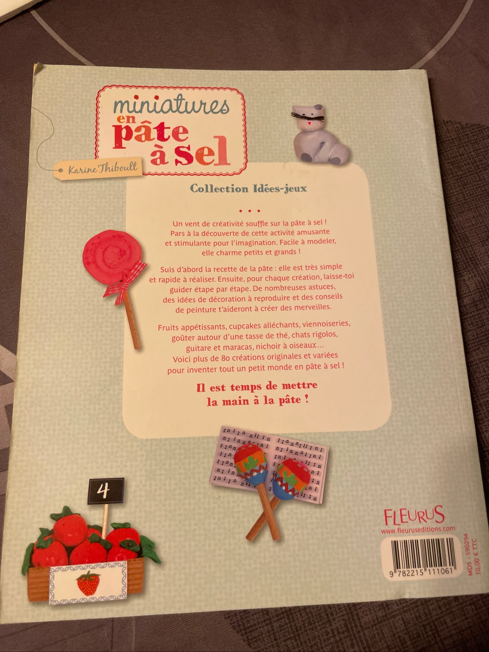 Boek miniaturen van zoutdeeg / fleurus – photo 2